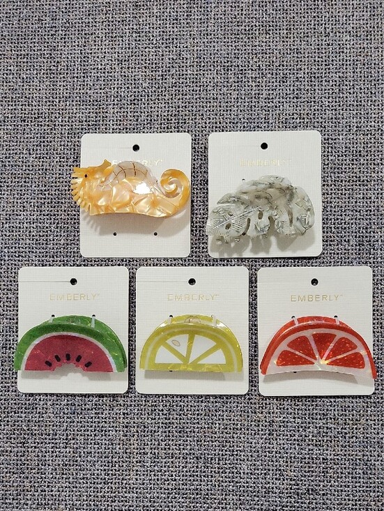 emberly Accessories - EMBERLY Acrylic Hair Claw Clip (Pick One)